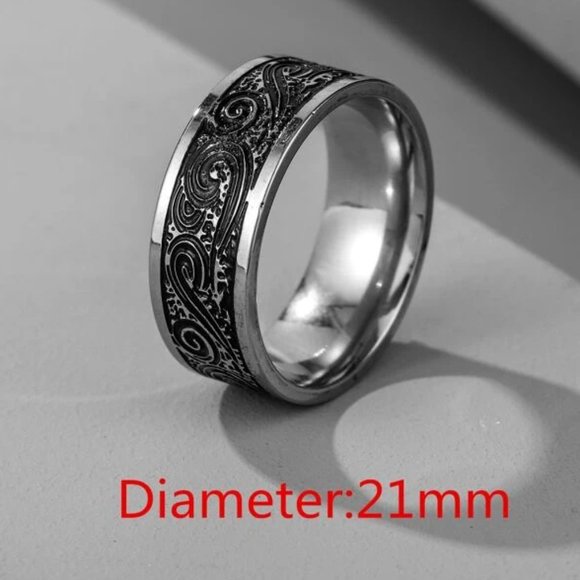 STAINLESS STEEL RING - Picture 2 of 3